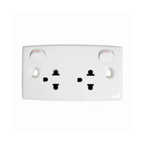Ổ cắm đôi 3 chấu 16A – E25UES_G19