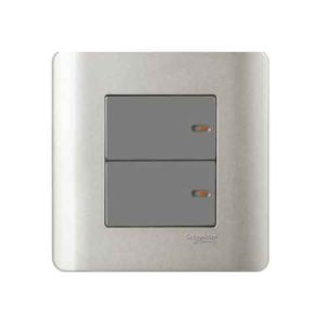 Công tắc đôi 1 chiều E8432_1_SA_G19