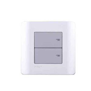 Công tắc đôi 2 chiều E8432_2_SA_G19