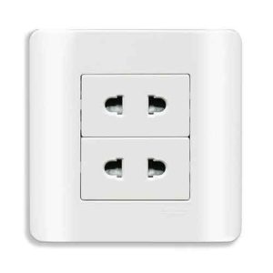 Ổ cắm đôi 2 chấu E84426U2_G19