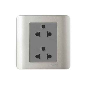 Ổ cắm đôi 3 chấu 16A Schneider E84426UES2_SA_G19