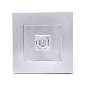 Ổ cắm điện thoại đơn Schneider KB31TS_AS