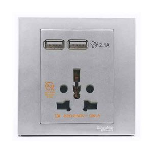 Ổ cắm đa năng kèm sạc USB KB42616USB_AS_G19