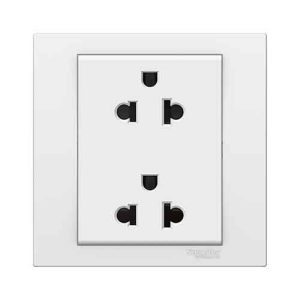 Ổ cắm đôi 3 chấu 16A KB426UES2_WE_G19