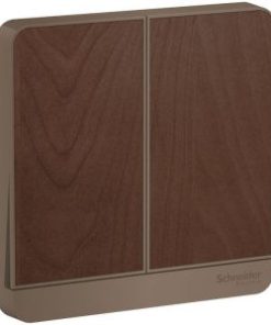Mặt cho 2 công tắc Schneider E8332_WD_G19