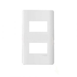 Mặt cho 2 thiết bị, size S Schneider A8402S_WE_G19