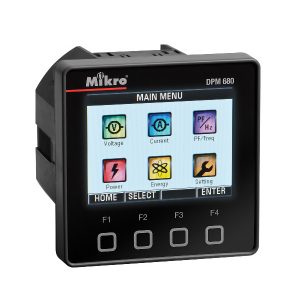 Đồng hồ đo công suất đa năng Mikro DPM680-415AD 96x96mm