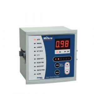Bộ điều khiển tụ bù Mikro 8 cấp PFR80-220-50 144x144mm