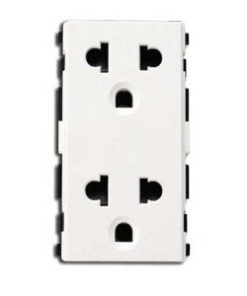 Ổ cắm đôi 3 chấu F1426UEST2M_G19 16A