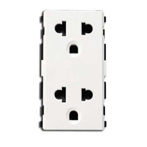 Ổ cắm đôi 3 chấu F1426UEST2M_G19 16A