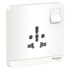 Ổ cắm đơn đa năng 16A Schneider E8315TS_WE_G19