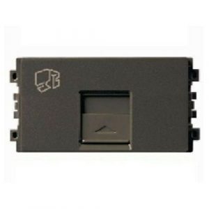 Ổ cắm mạng cat6, size S Schneider 8431SRJ6V_BZ_G19