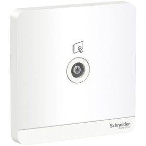 Ổ cắm TV đơn Schneider E8331TV_WE_G19