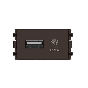 Ổ sạc USB 2.1A đơn size S 8431USB_BZ