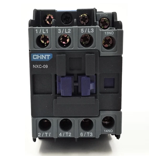 Khởi động từ CHINT NXC-09 256798 3 pha 9A 4KW cuộn hút 220V AC