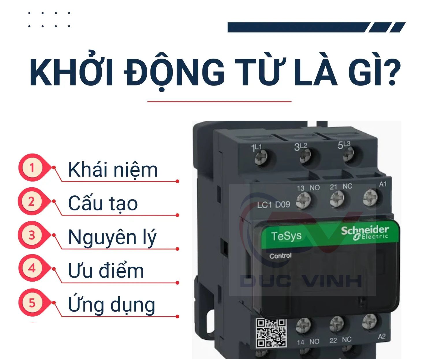 Khởi động từ là gì? Cấu tạo, nguyên lý và cách chọn Contactor chuẩn nhất 2026