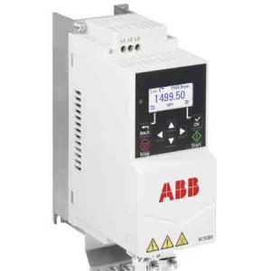 Biến tần ABB ACS180-04S-02A4-1 PN: 0.37, IN: 2.4A - 1 pha 220V 0.37KW có màn hình
