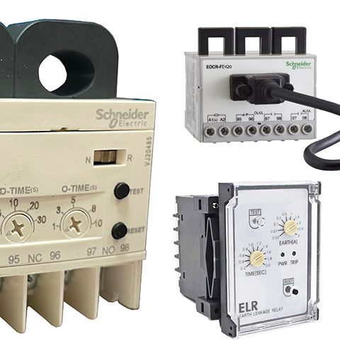 Rơ le bảo vệ chạm đất Schneider EGR (digital) hiển thị số đa năng<