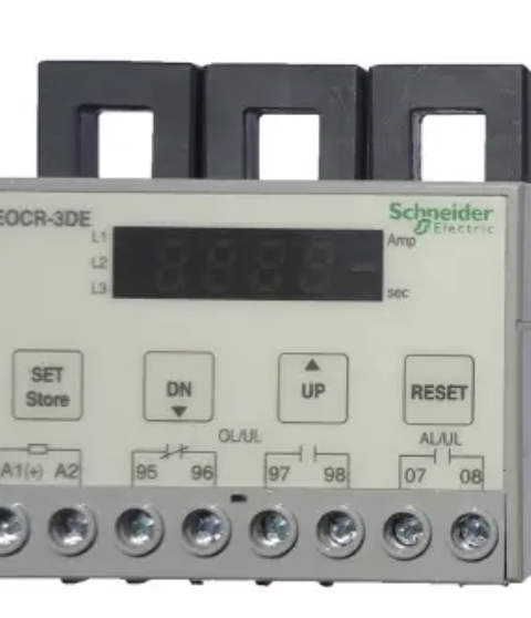 Rơ le Schneider EOCR-FE420 0.5-60A bảo vệ động cơ đa năng có màn hình rời