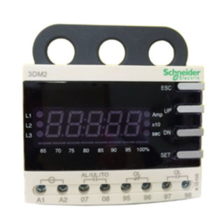 Rơ le bảo vệ Schneider EOCR-3DM2 dải dòng 0.5-60A nguồn 100-240VAC/DC hiển thị số