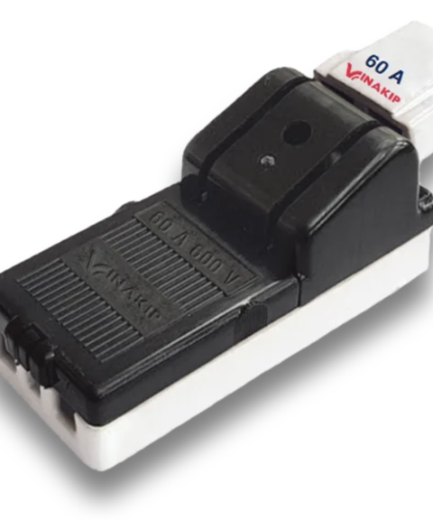 Cầu dao đế sứ Vinakip 1 pha 2 cực 100A