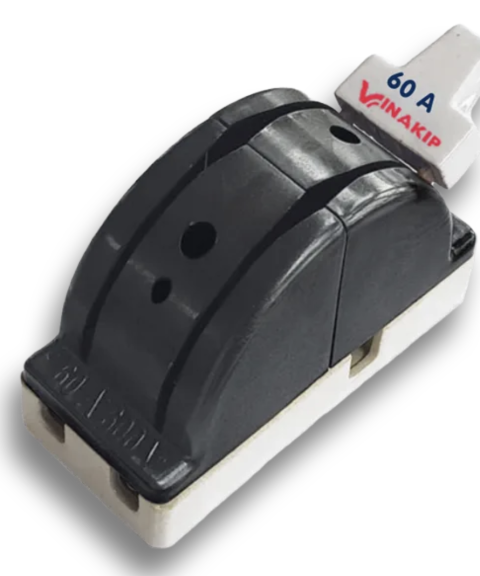 Cầu dao đảo chiều đế sứ 1 pha 2 cực 100A