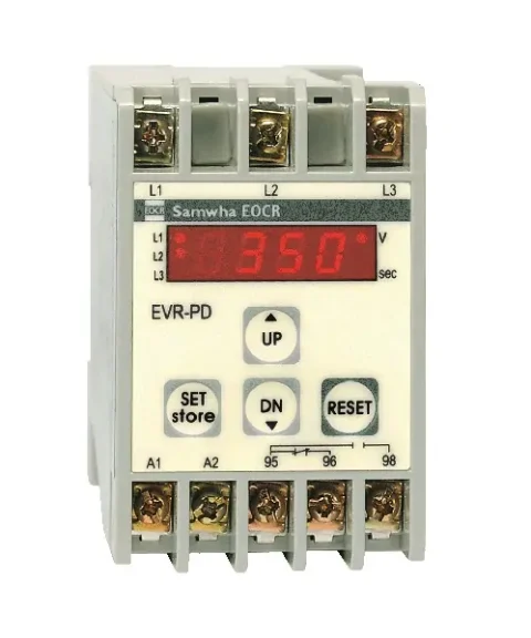 Rơ le bảo vệ Schneider EVR-PD bảo vệ quá áp thấp áp mất pha mang 3 pha