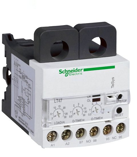 Rơ le điện tử Schneider SW-SS-60N dải 5-60A bảo vệ quá dòng 220V