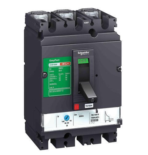 Aptomat MCCB Schneider C063N420FM 4P 63A 25kA 415V bảo vệ quá tải chính hãng