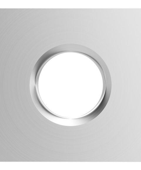 Vòng đèn Spot vuông LEDVANCE Ring Fix Square Brushed Nickel