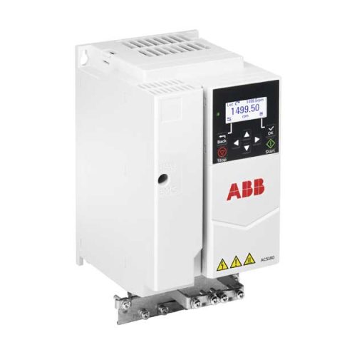 Biến tần ABB ACS180-04S-03A3-4 PN: 1.1kW IN: 3.3A 400V có màn hình