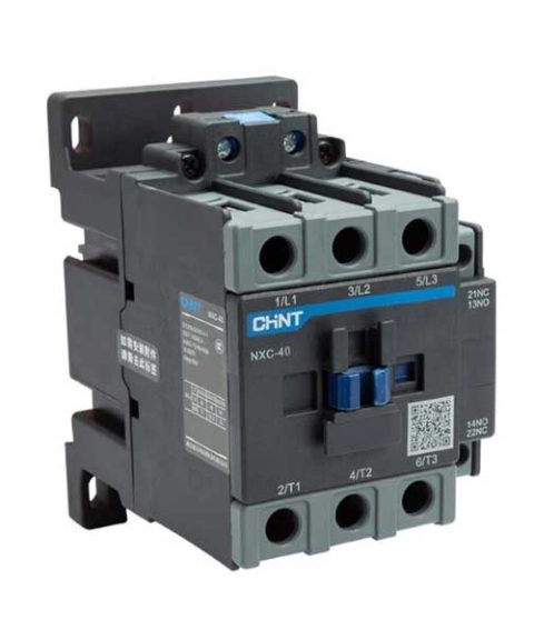 Rơ le trung gian CHINT NXRC-40/Z 506914 nguồn 220V DC có 4 tiếp điểm NO