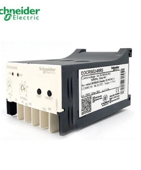 Rơ le bảo vệ Schneider EOCR-SE2-05RS dải 0.5-6A nguồn 24-240V AC/DC loại R chân cắm