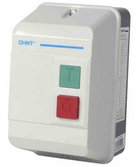 Khởi động từ Chint 289044 NQ3-5.5P 415V 4kW 9A trực tiếp vỏ sắt IP55