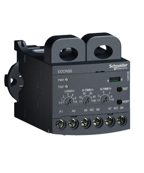 Rơ le Schneider EOCR-SS-30S Dòng: 3-30A, Nguồn: 24-240VAC/DC Bảo vệ quá tải chính hãng