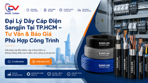 Đại Lý Dây Cáp Điện Sangjin Tại TP.HCM – Tư Vấn & Báo Giá Phù Hợp Công Trình