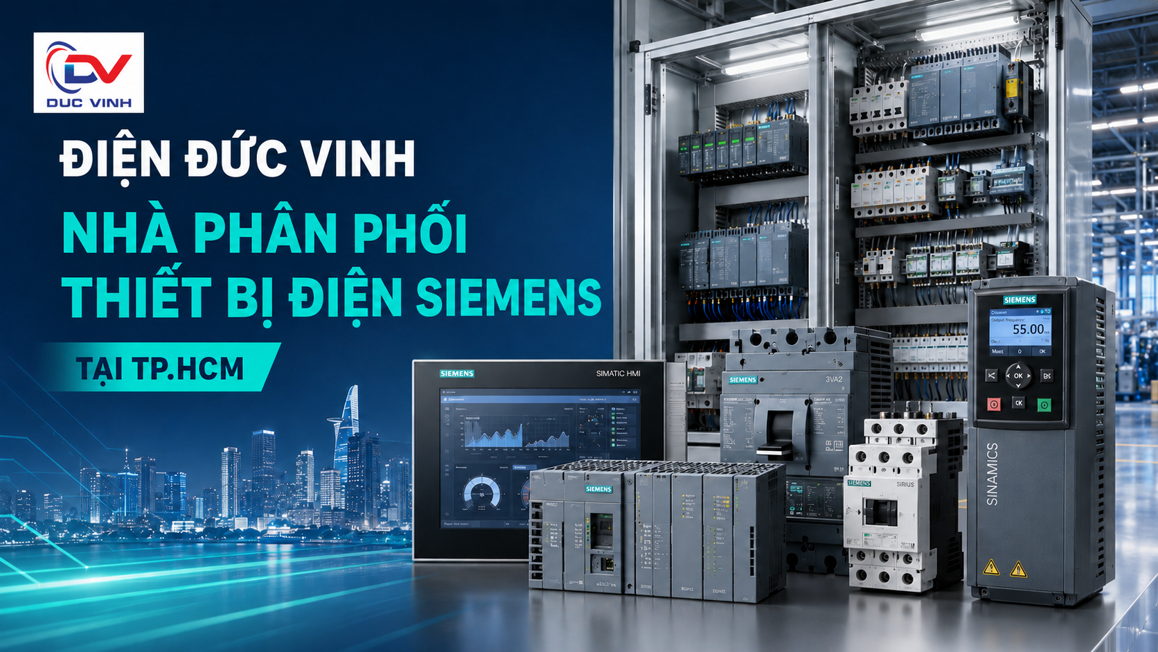 Điện Đức Vinh – Nhà Phân Phối Thiết Bị Điện Siemens Tại TP.HCM
