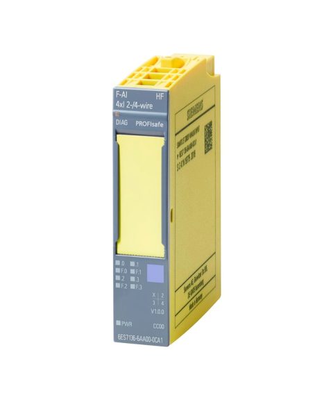 Mô đun ngõ vào tương tự Siemens SIMATIC DP ET 200SP F-AI 4xI 6ES7136-6AA00-0CA1 chính hãng