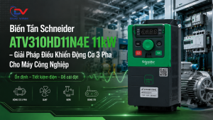 Biến Tần Schneider ATV310HD11N4E 11kW – Giải Pháp Điều Khiển Động Cơ 3 Pha Cho Máy Công Nghiệp