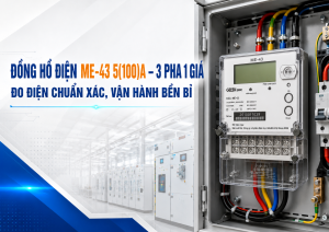 ĐỒNG HỒ ĐIỆN ME-43 5(100)A – 3 PHA 1 GIÁ ĐO ĐIỆN CHUẨN XÁC, VẬN HÀNH BỀN BỈ