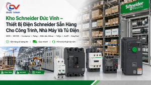Kho Schneider Đức Vinh – Thiết Bị Điện Schneider Sẵn Hàng Cho Công Trình, Nhà Máy Và Tủ Điện
