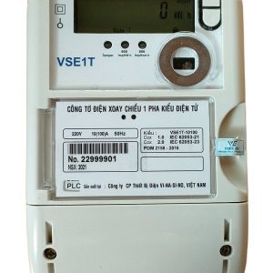 Công tơ điện tử 1 pha Vinasino VSE1T-10100B 10(100)A 220V hai chiều