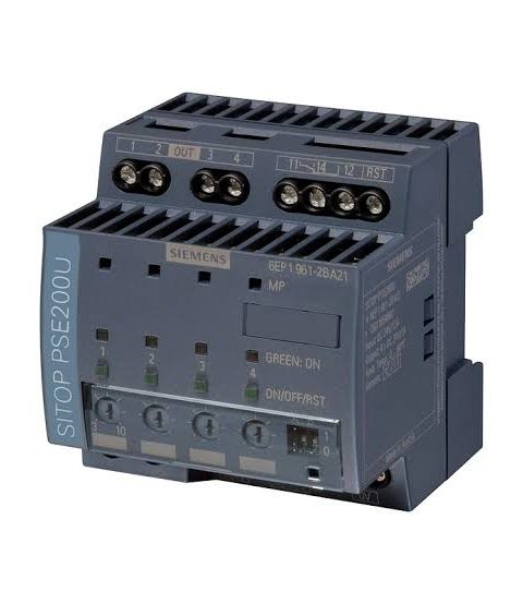 Bộ nguồn chọn lọc Siemens SITOP PSE200U 24V 4x10A 6EP1961-2BA21