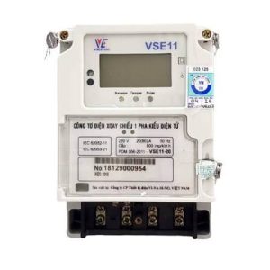 Công tơ điện tử 1 pha 2 chiều Vinasino VSE11 5(80)A 220V