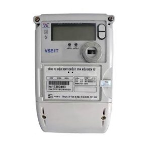 Công tơ điện tử 1 pha gián tiếp nhiều biểu giá Vinasino VSE1T-510 5(10)A