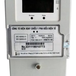 Công tơ điện tử 1 pha 1 giá Vinasino VSE11-10 10(40)A 220V