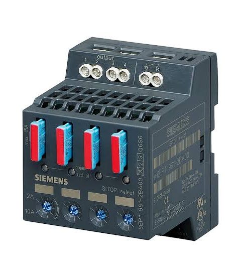 Bộ giám sát nguồn Siemens SITOP select 24V 4x10A 6EP1961-2BA00