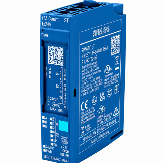 images (65) Bộ đếm SIMATIC ET 200SP Siemens 6ES7138-6AA01-0BA0 TM Count 1x24V chính hãng