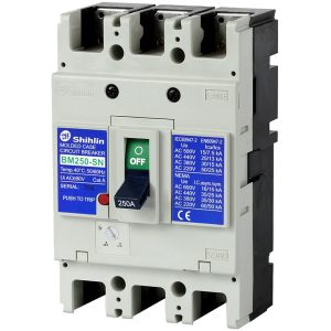 MCCB BM250-SN 3P 250A 30kA Shihlin