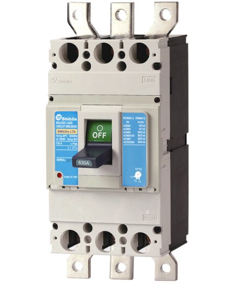 MCCB Shihlin BM630s-HTA 3P 630A 50kA